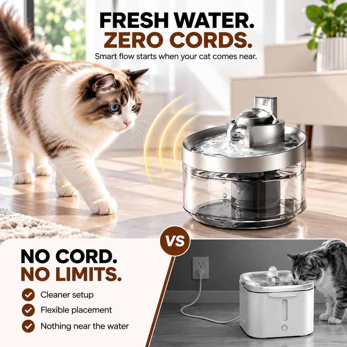 MEOWSY™ SMART CAT FOUNTAIN